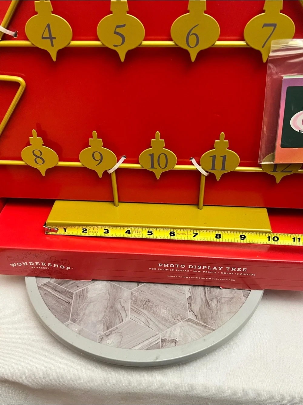 Wondershop Target Christmas Photo Display Tree Instax Mini Holder Advent Decor